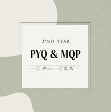 2ND YEAR PYQ & MQP